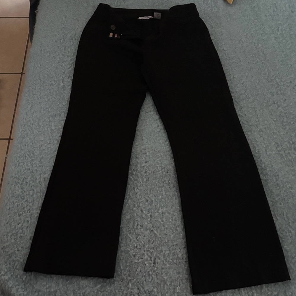 Elegant Black Wide Leg Pants